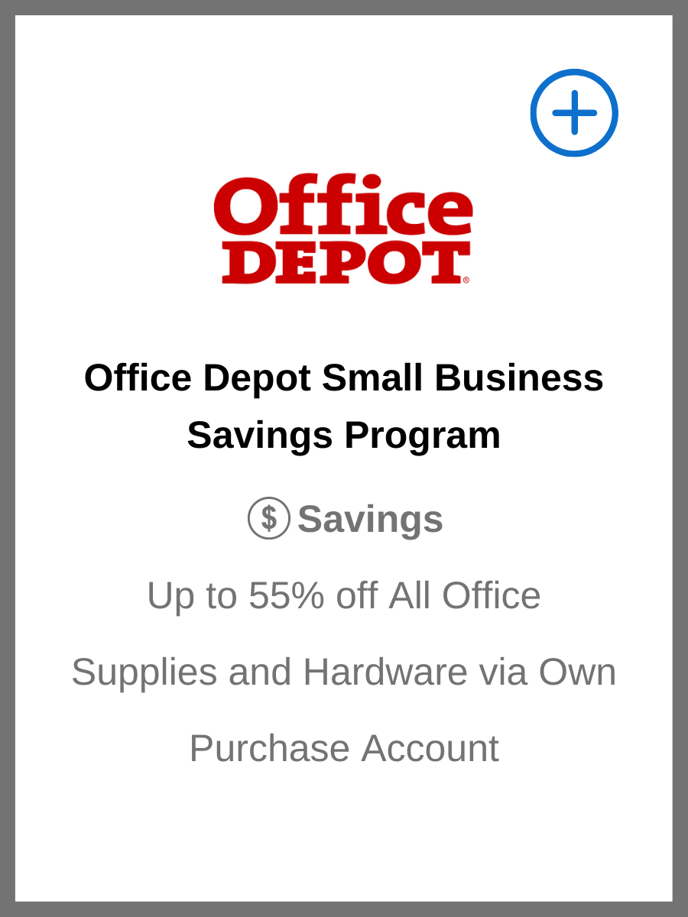 office depot savings tile
